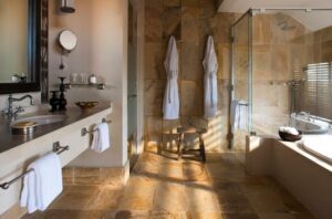 Four Seasons Safari Lodge Serengeti bathrooms