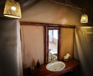 Zawadi Camp bathroom