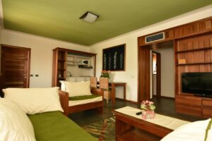 Hotel Club du Lac Tanganyika room interior