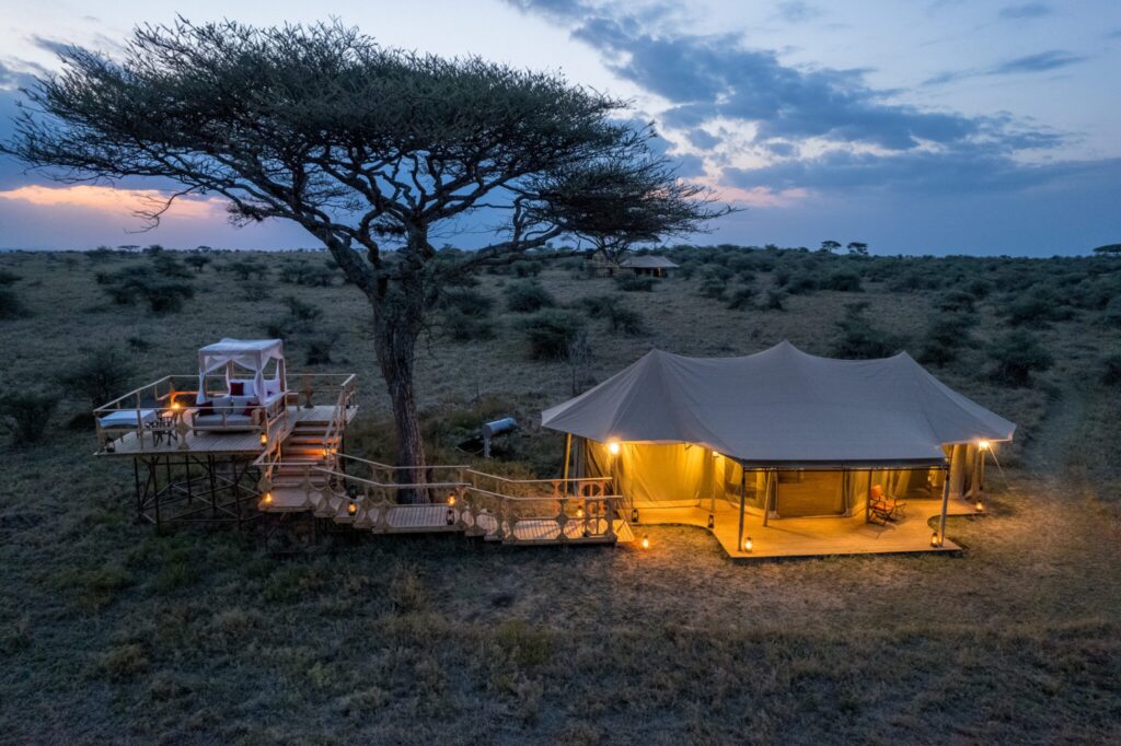 Camp under the African Sky