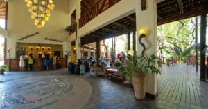 Chobe Marina Lodge Reception