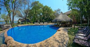 Chobe Marina Lodge pool