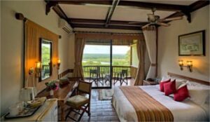 Paraa Safari Lodge bedroom