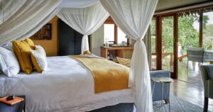 Sanctuary Chobe Chilwero Lodge bedroom